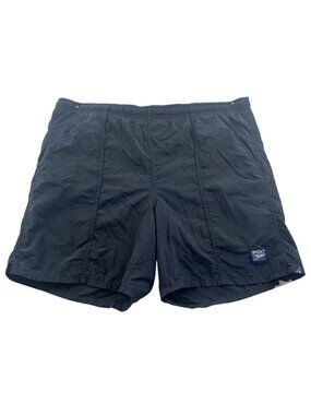 Speedo Mens Swim Shorts Medium Black Swimwear Mesh Elastic Waist Pull On Casual